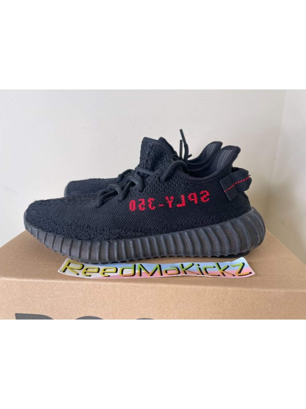 Adidas Yeezy Boost 350 V2 Bred Mens 6.5us PRE OWNED 100% AUTHENTIC